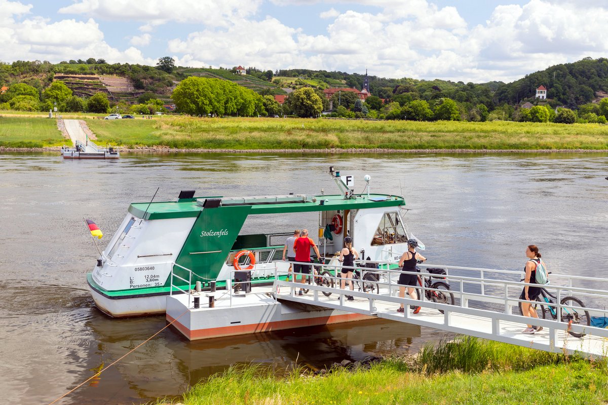 Die alte Fähre Stolzenfels